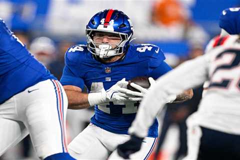 Giants’ Cam Skattebo will get chance to right preseason wrongs after making delayed debut