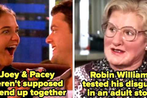 101 Interesting Behind-The-Scenes Facts About Iconic '90s TV Shows And Movies