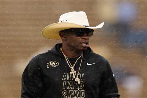 Colorado puts bathroom on sideline for Deion Sanders after bladder removal
