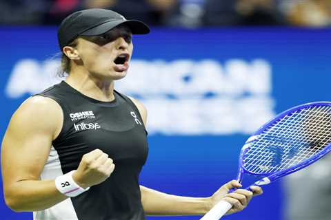 No. 2 Iga Swiatek shakes off rough start to secure spot in US Open Round of 16