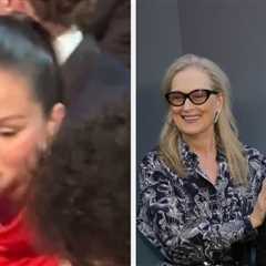This Viral Video Seemingly Shows Selena Gomez Gossiping About Martin Short And Meryl Streep At The..