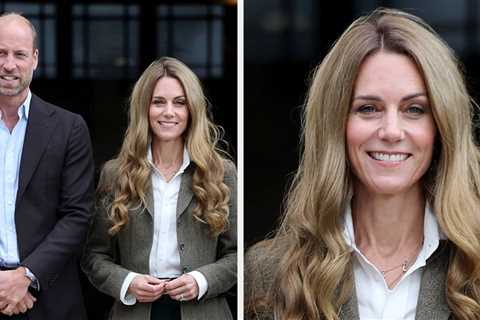 Kate Middleton Showed Off Her New Sun Bleached Hair, And I Can't Stop Staring Directly Into It