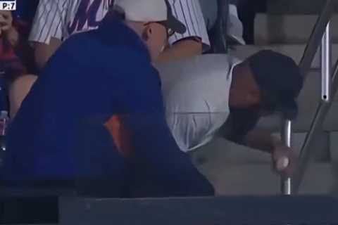 Mets fan snatches ball from ‘old guy’ in disturbing Citi Field scene