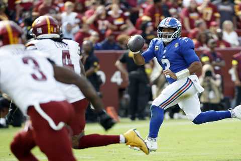 Russell Wilson’s Giants leash just got shorter
