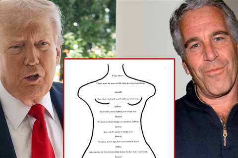 Trump's Alleged Epstein Birthday Note Revealed, Including Naked Lady Sketch