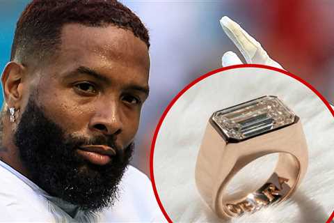 Odell Beckham Jr. Cops Emerald-Cut Diamond Ring, Worth Nearly Half a Million