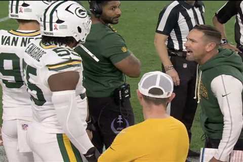 Why Packers coach Matt LaFleur lost it on Kingsley Enagbare early in ‘TNF’ win
