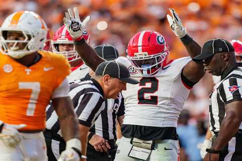 Georgia beats Tennessee in overtime for comeback college football thriller