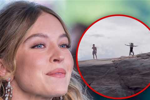 Sydney Sweeney Heats Up Lake Trip with Cliff Jumps, Bikini Walks & Waterskiing