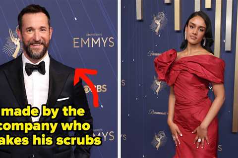 Noah Wyle's Suit Is Made By The Company That Makes His Scrubs, And More Flawless Looks From The..