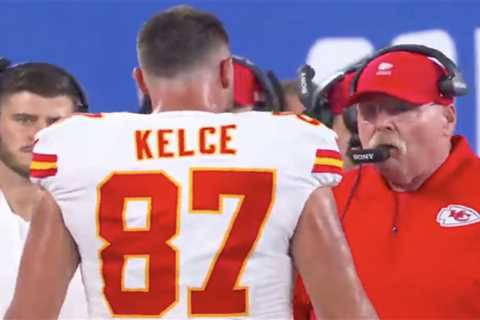What Andy Reid really thought of fiery Travis Kelce moment in Chiefs’ win over Giants