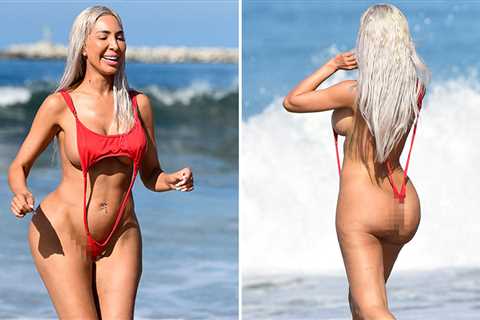Farrah Abraham Shocks in Revealing 'Borat' One-Piece Swimsuit