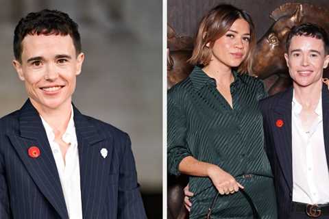 Elliot Page Just Went Red Carpet Official With Apparent Girlfriend Julia Shiplett