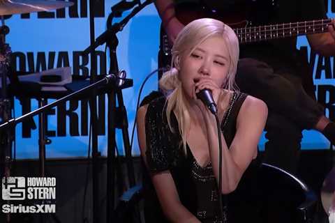 Watch ROSÉ Show Off Her Musical Prowess by Covering Lana Del Rey & Paul Simon on ‘Howard Stern’