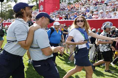 Team Europe is in a full-fledged lovefest after early Ryder Cup domination