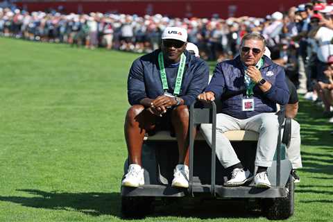 Michael Jordan stunned by Team Europe’s scorching Ryder Cup start: ‘We got problems’