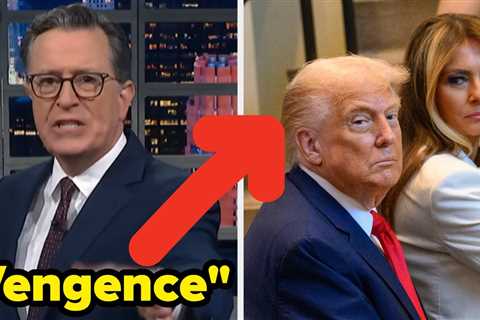 I Will Enjoy Showing That Footage: Stephen Colbert Gleefully Celebrated This Video Of Trump..