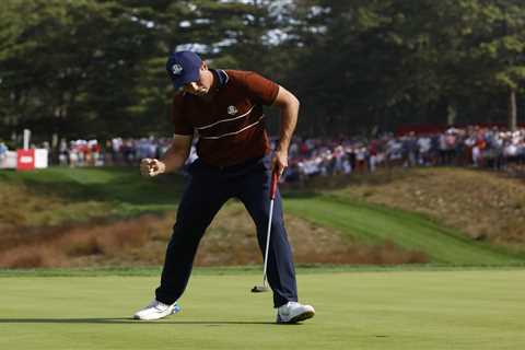 Viktor Hovland missing Ryder Cup Day 2 afternoon session with injury