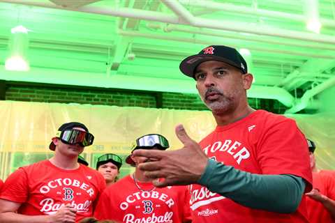 Alex Cora calls out ‘f–king bulls–t’ prognosticators after Red Sox clinch playoff spot
