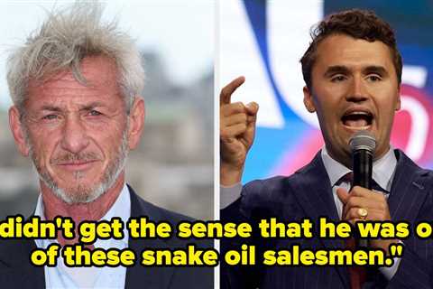 Sean Penn Said We Need People Like Charlie Kirk In Politics To Encourage Debate, And Here's How The ..