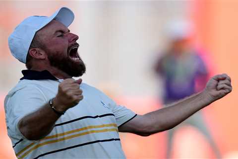 Shane Lowry has last laugh with Team Europe’s clincher after Ryder Cup heckling