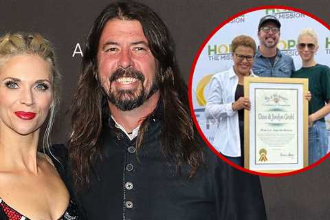 Dave Grohl & Wife Jordyn Blum Make Rare Public Appearance at Charity Event
