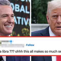 Gavin Newsom's Birthday Wishlist Is Going Viral