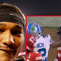Lions' Brian Branch Suspended One Game For Hitting JuJu Smith-Schuster