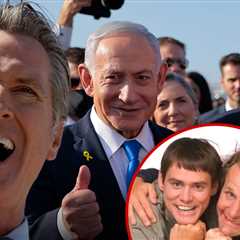Gavin Newsom Compares Trump & Netanyahu to 'Dumb and Dumber' Characters