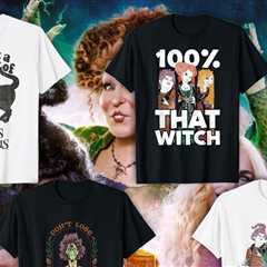It's Just a Bunch of Hocus Pocus Tees for Halloween