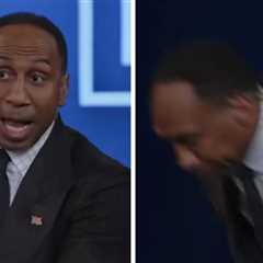 Stephen A. Smith Storms Off Stage After Ranting About Government Shutdown