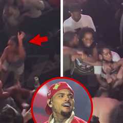Chris Brown NOLA Concert Erupts With Wild Fight in Stands