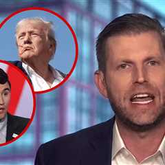 Eric Trump Says 'They' Tried to Kill Donald Trump Just Like Charlie Kirk