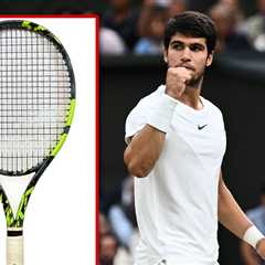Carlos Alcaraz's 2023 Wimbeldon Finals Racket Sells For $173K, Breaks Record