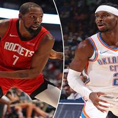 2025 NBA season kicks off with Rockets-Thunder — here’s how to watch for free