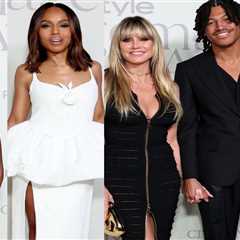 On the Scene at the 2025 InStyle Image Makers Awards: Olandria Carthen in Vintage Roberto Cavalli,..