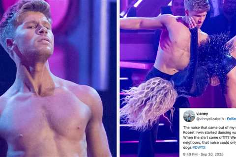 Green Flag King Robert Irwin Went Full Into Thirst Trap Mode On DWTS This Week, But The Judges..