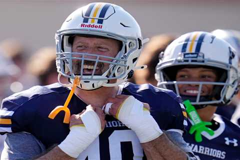 Meet the 58-year-old freshman football player who’s giving it the old college try