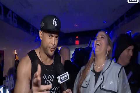 Giancarlo Stanton makes boozy apology for embarrassing mistake after Yankees’ wild-card triumph