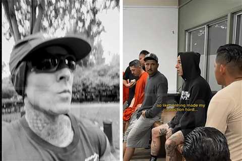 Travis Barker Runs with Incarcerated Firefighters He Met Battling L.A. Wildfires