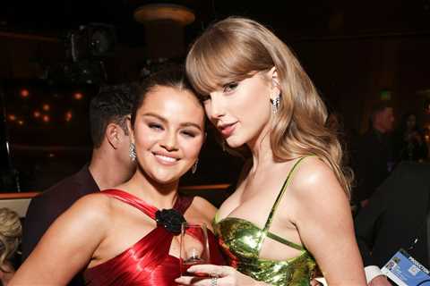 Taylor Swift Freaks Out Over Selena Gomez’s Bridal Glam in Adorable Wedding Video: ‘Look at Her!’