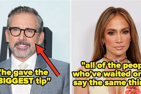 Restaurant Servers Are Revealing Which Celebrities Are The Best (And Worst) Tippers, And Woooowwwwww