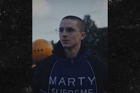 Timothée Chalamet Debuts Shaved Head in 'Marty Supreme' Promo