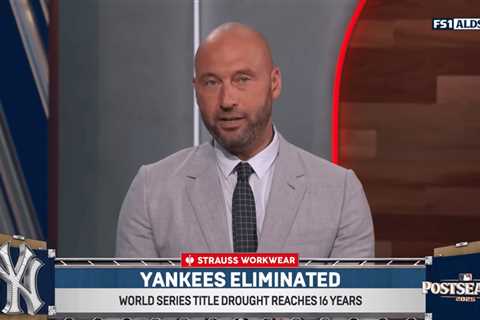 Derek Jeter is ‘pretty sure Aaron Boone isn’t the one calling every move’ for Yankees