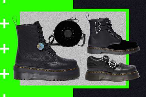 ‘Wednesday’ & Dr. Martens Just Dropped the Perfect Spooky Season Footwear & Apparel
