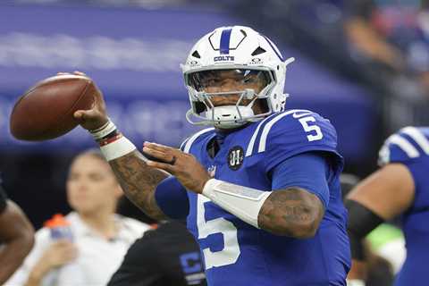 Anthony Richardson hospitalized, Charvarius Ward concussed during warmups in bizarre Colts injury..
