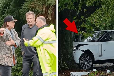 Alec and Stephen Baldwin Plow Their Range Rover into a Tree, and Survive