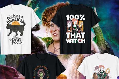 It's Just a Bunch of Hocus Pocus Tees for Halloween