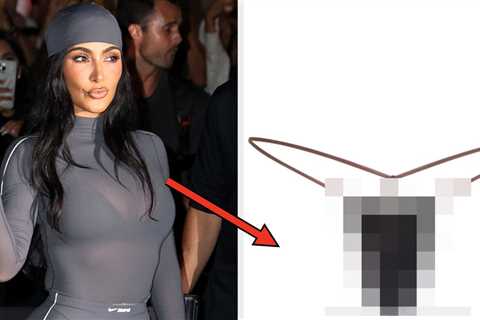 Kim Kardashian's Clothing Brand Just Sold Out This Insanely Controversial Lingerie Product In Under ..