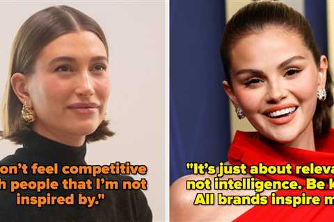Hailey Bieber Said That She Doesn’t Feel Competitive With People She’s Not Inspired By, And For..